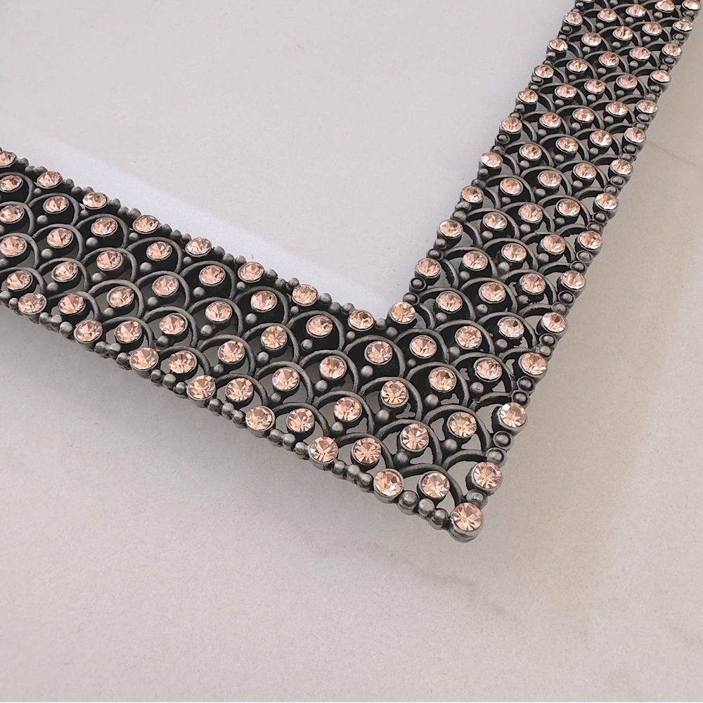 Metal and Rhinestones Photo Frame - Picture 5 of 8